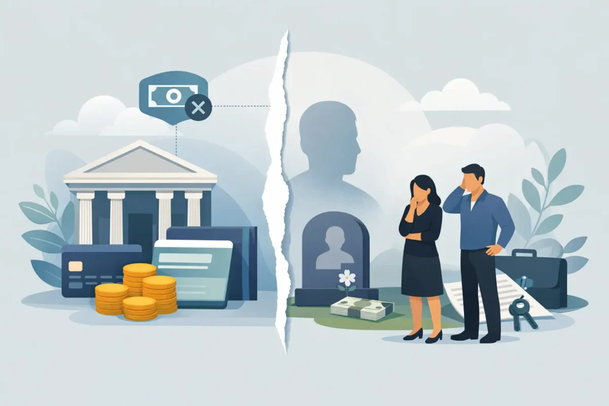 Bank Account Not in Trust After Death