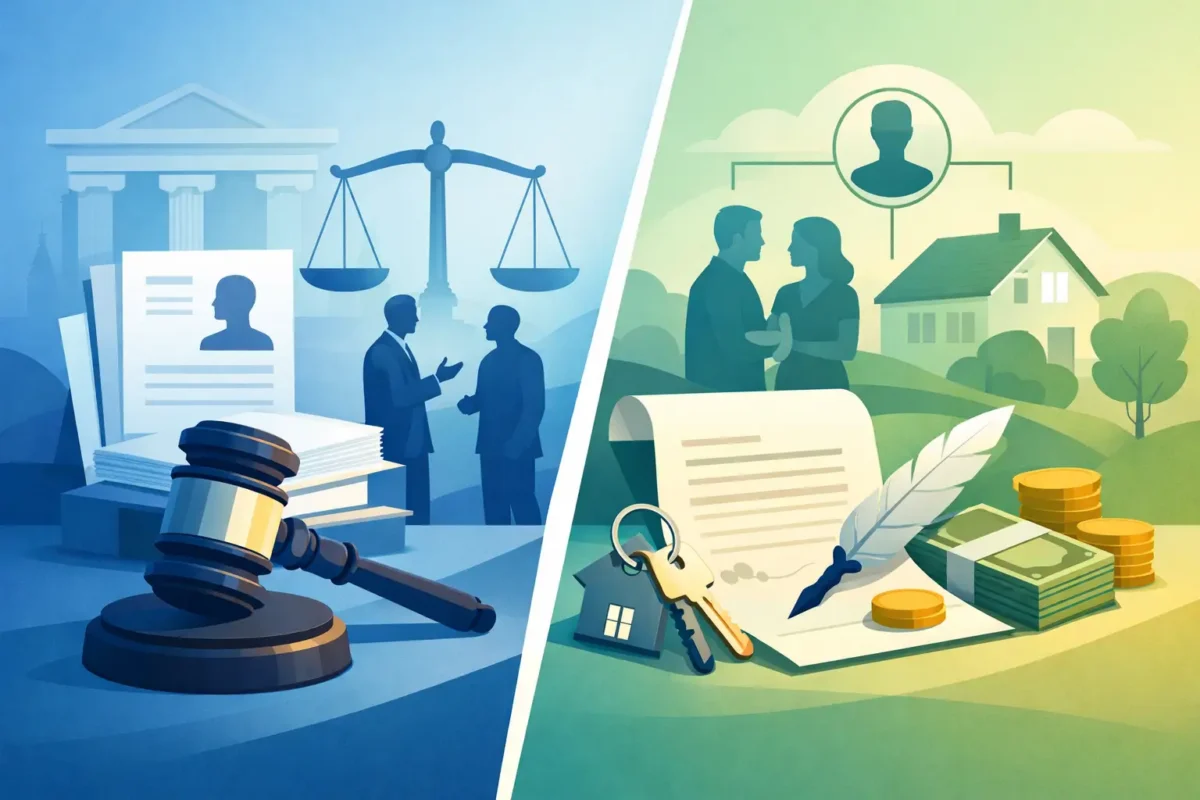 Section 850 Versus Full Probate